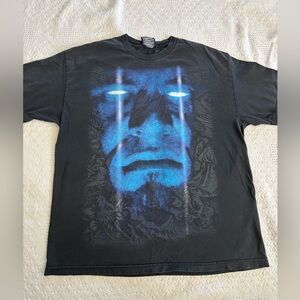 Vintage Y2K WWE The Undertaker Double Sided Black Tshirt Mens XL Eternal Phenom